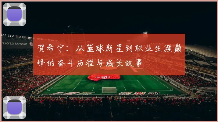 贺希宁：从篮球新星到职业生涯巅峰的奋斗历程与成长故事